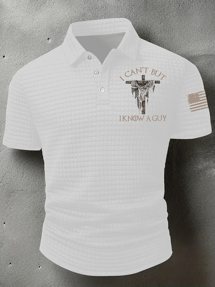 🔥Buy 3 Get 15% Off🔥Men's I Can't But I Know A Guy Printed POLO Shirt