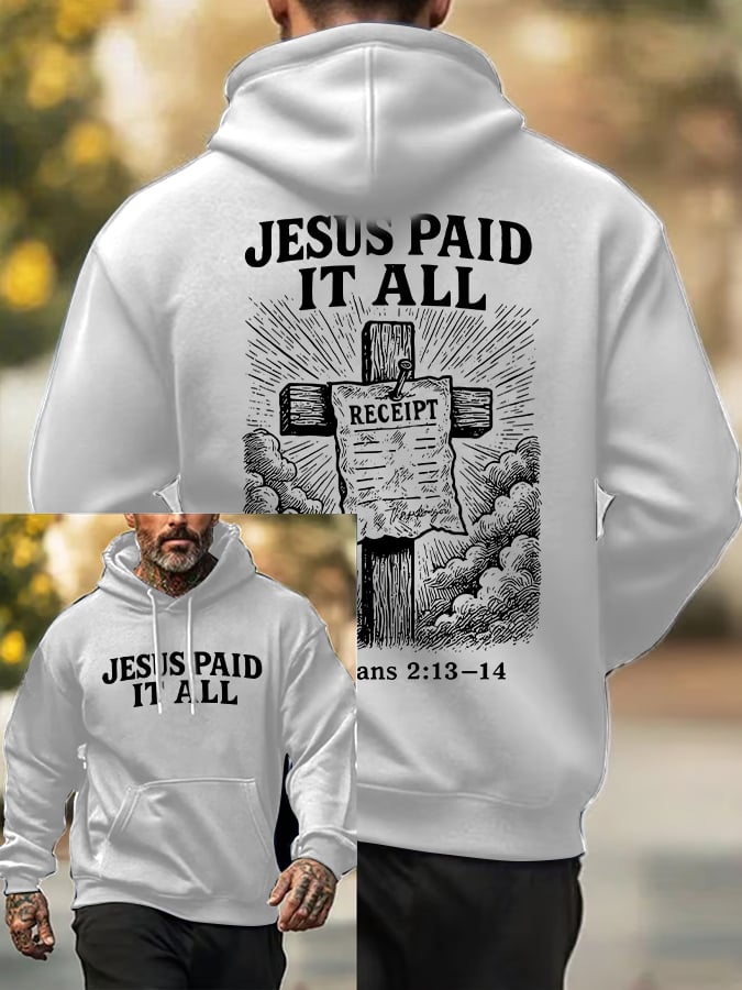 Men'S Faith Print Sweatshirt