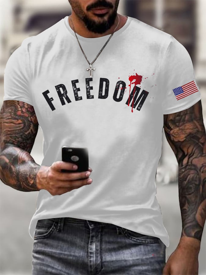 Men's Commemorative Printed T-Shirt