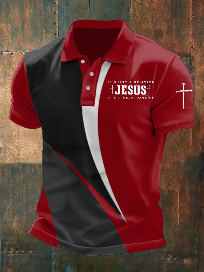 🔥Buy 3 Get 15% Off🔥Men's Made For More Printed Button Design Polo Shirt
