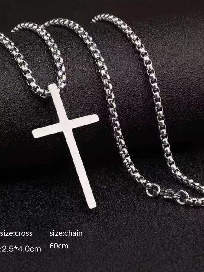 Men's Street Trend Cross Necklace