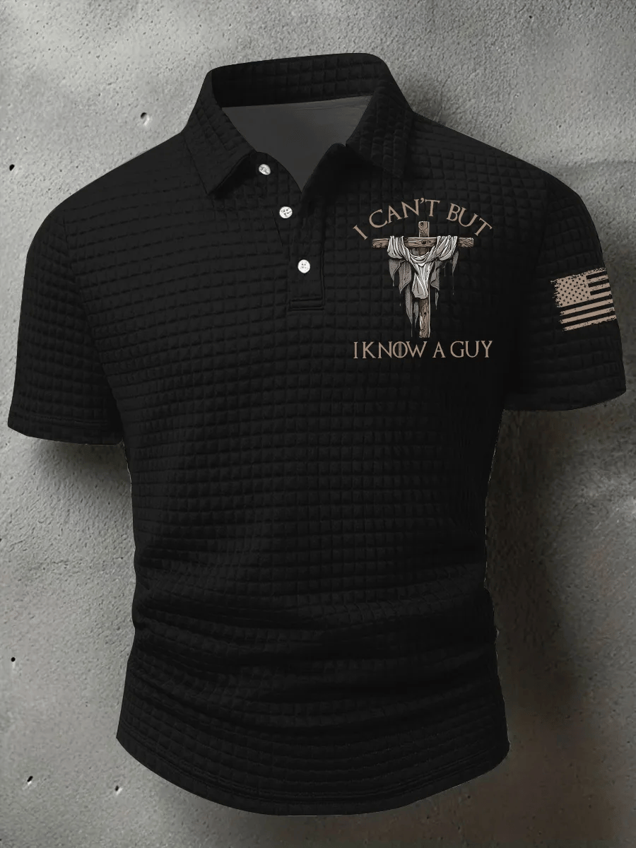 🔥Buy 3 Get 15% Off🔥Men's I Can't But I Know A Guy Printed POLO Shirt
