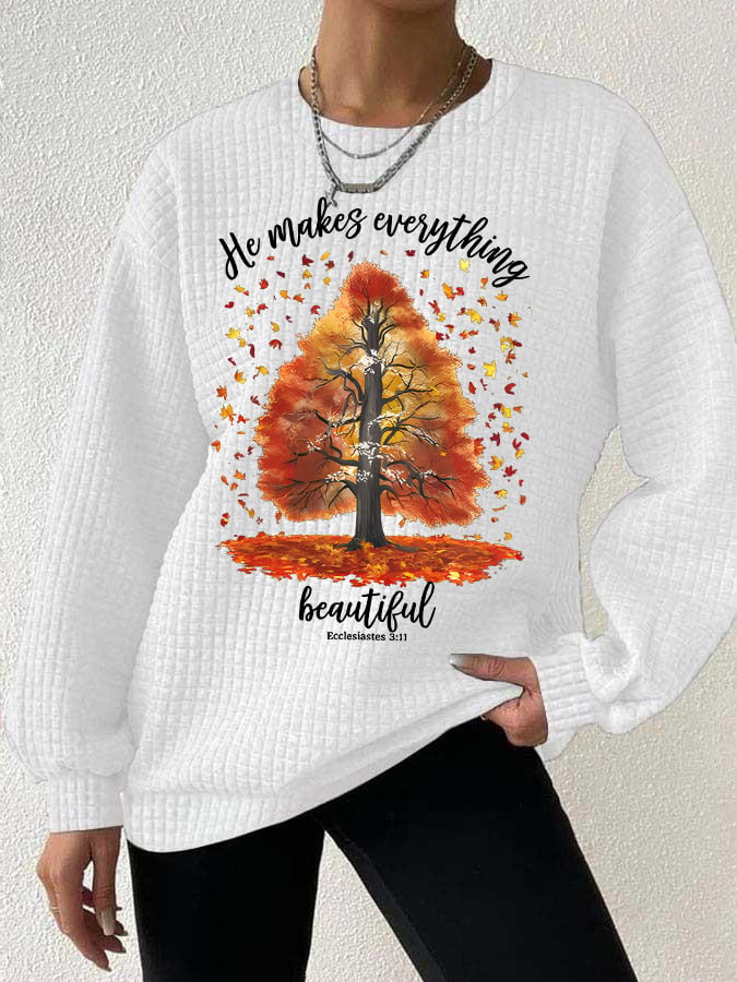 Women'S Casual Faith Sweatshirt