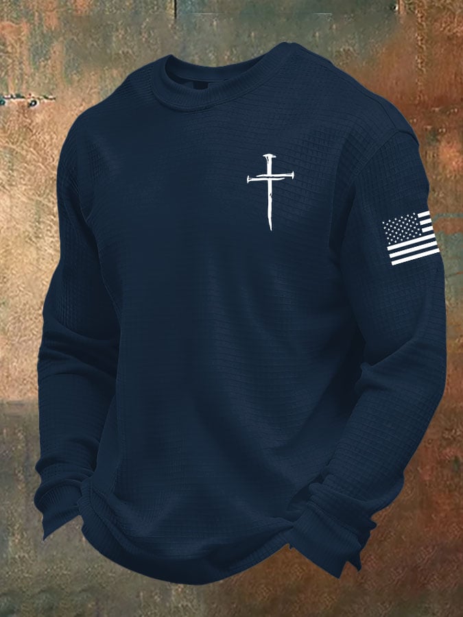 Men's Faith Print Waffle T-Shirt