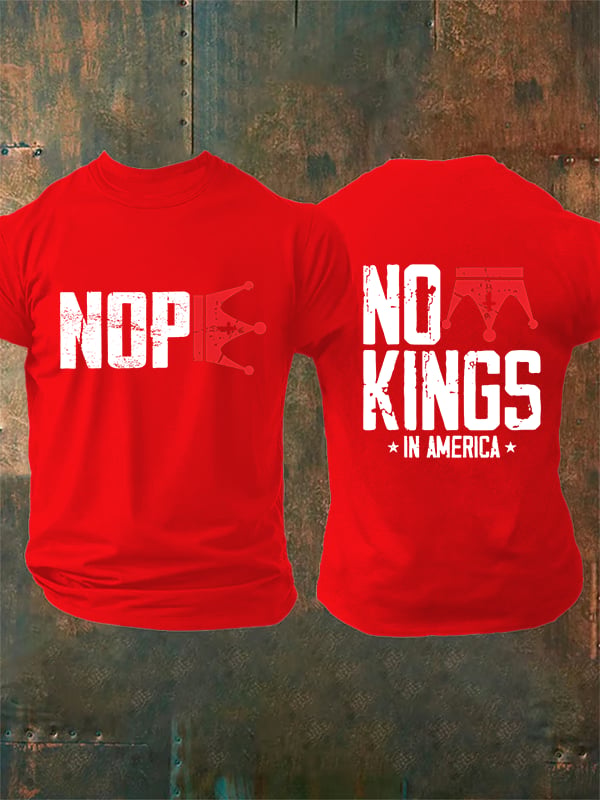 Men's No Kings In America T-Shirt