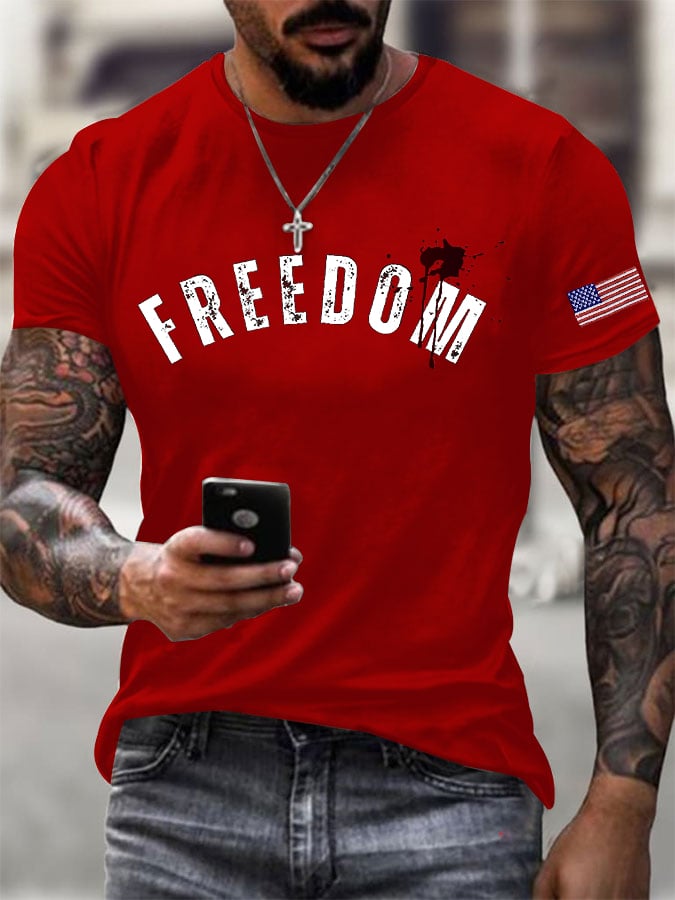 Men's Commemorative Printed T-Shirt