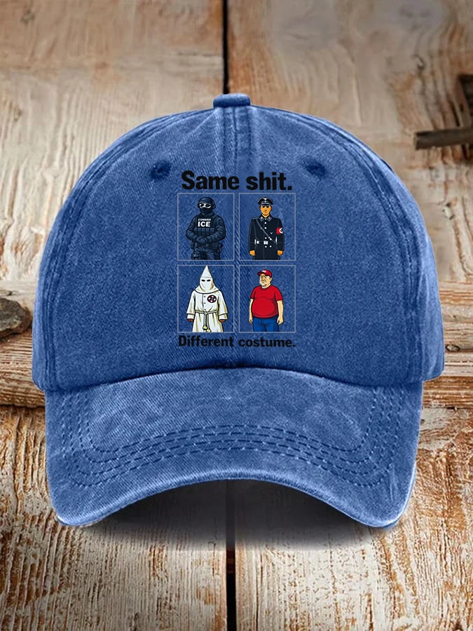 🔥Buy 3 Get 15% Off🔥Unisex Same shit Different costume Print Hat