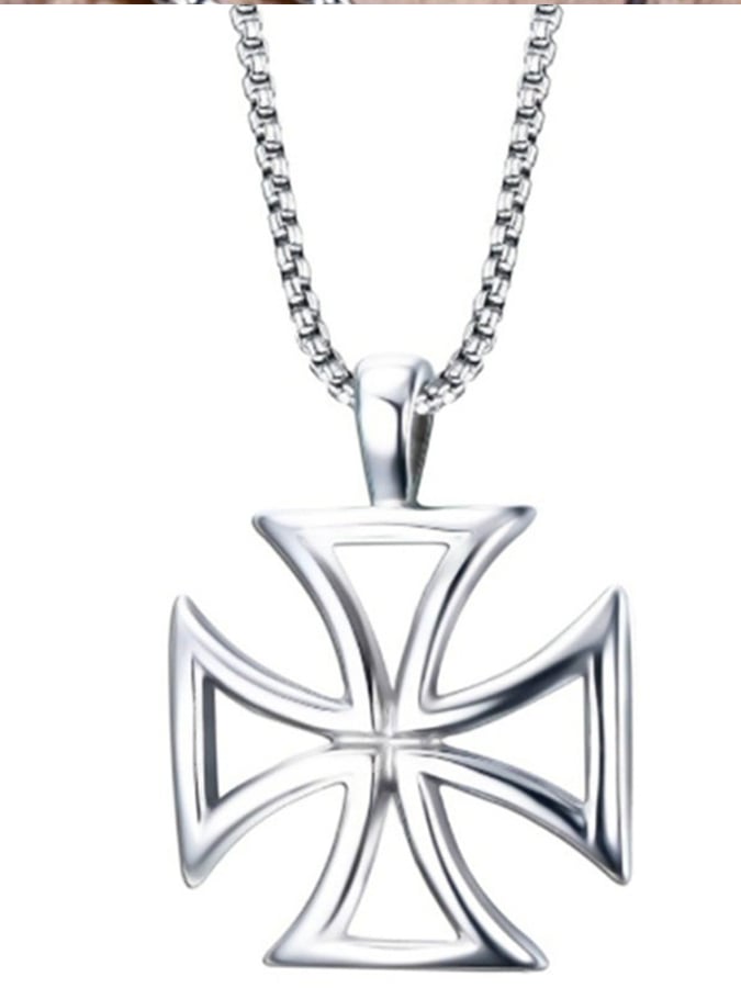 Vintage Crusader Templar Necklace