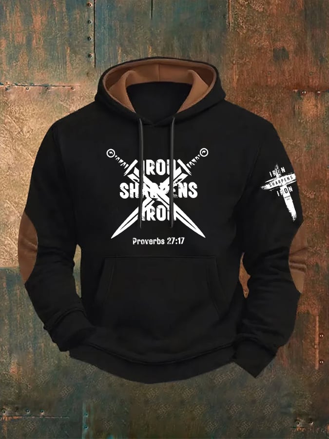 🔥Buy 3 Get 15% Off🔥Men's Iron Sharpens Iron Faith Sweatshirts