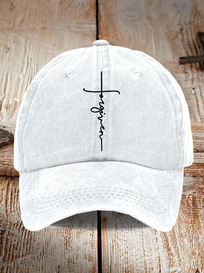Unisex Forgiveness Faith Hat