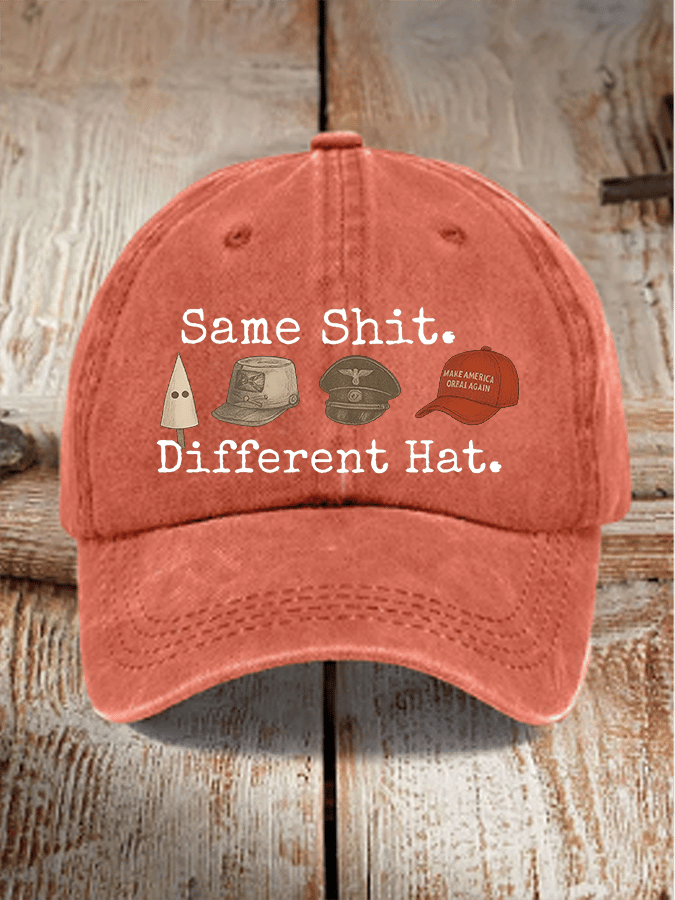 🔥Buy 3 Get 15% Off🔥Unisex Same shit Different costume Print Hat