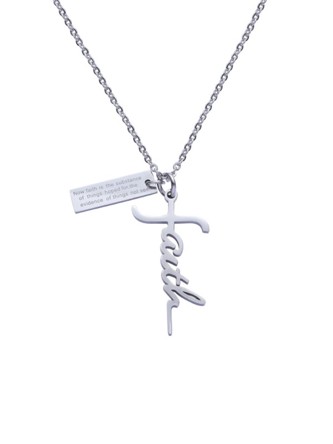 Fashionable Personalized Cross Design Necklace For Men And Women