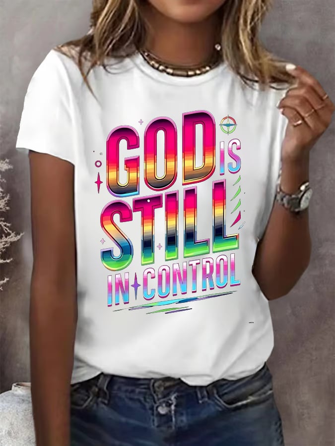 Women's Floral Christian T-shirt