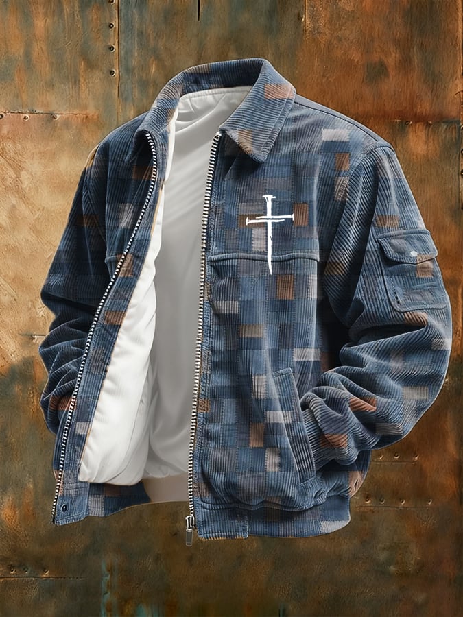 Men's Casual Faith Vintage Corduroy Jacket