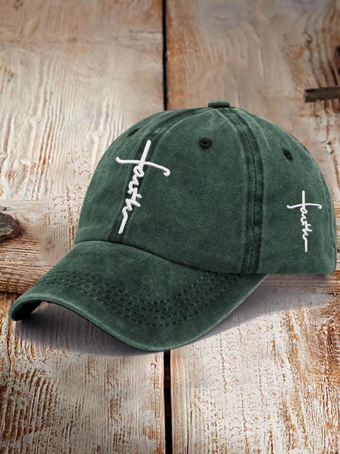Unisex Faith Print Hat