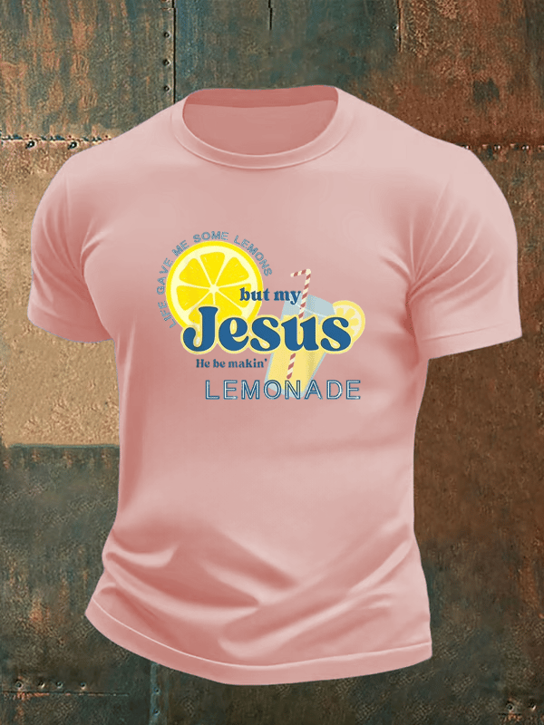🔥Buy 3 Get 15% Off🔥Men's Lemonade Faith T-Shirt