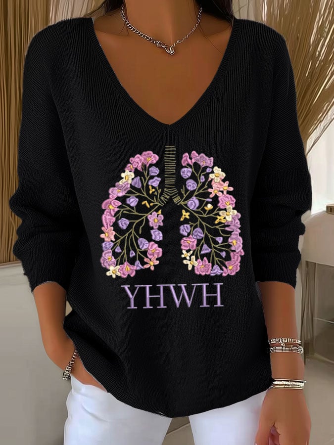 Women's Faith Hooded Long Sleeve T-Shirt