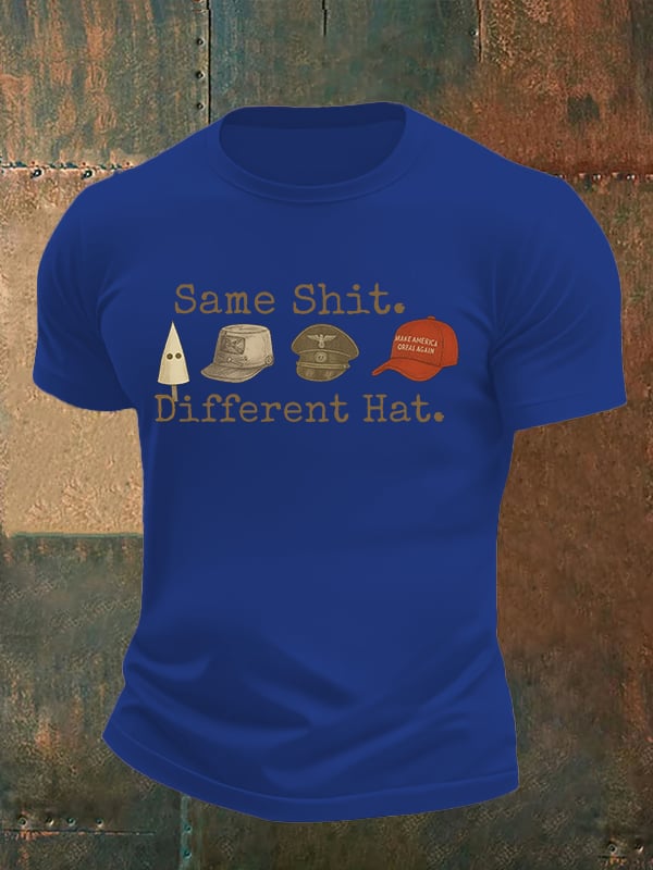 🔥Buy 3 Get 15% Off🔥Men's Same shit Different costume Print T-Shirt