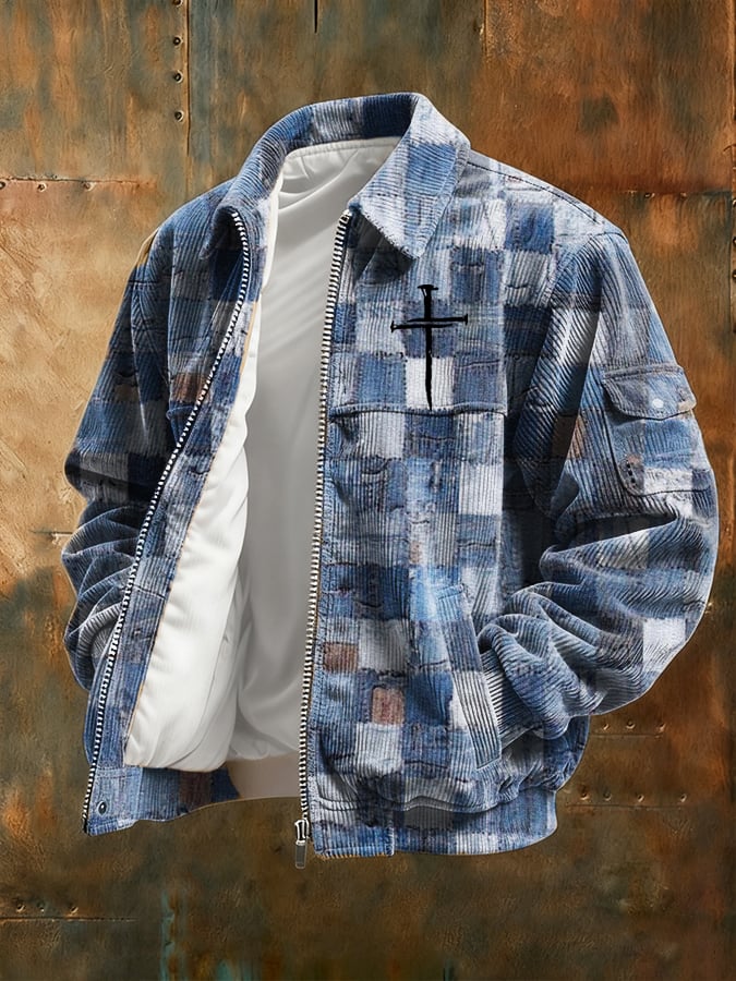 Men's Casual Faith Vintage Corduroy Jacket