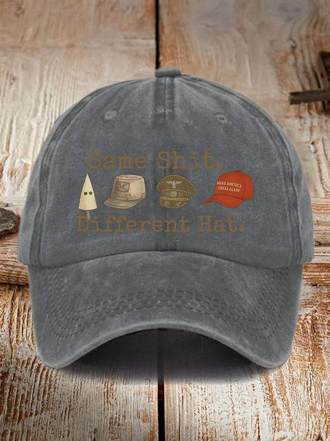 🔥Buy 3 Get 15% Off🔥Unisex Same shit Different costume Print Hat