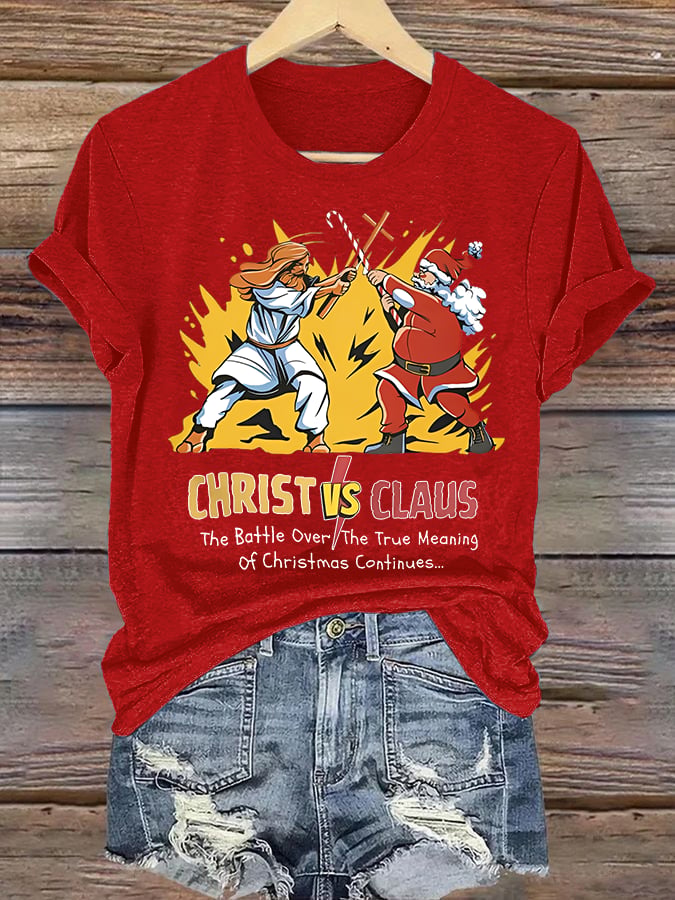 Women's The true meaning of Christmas T-shirt