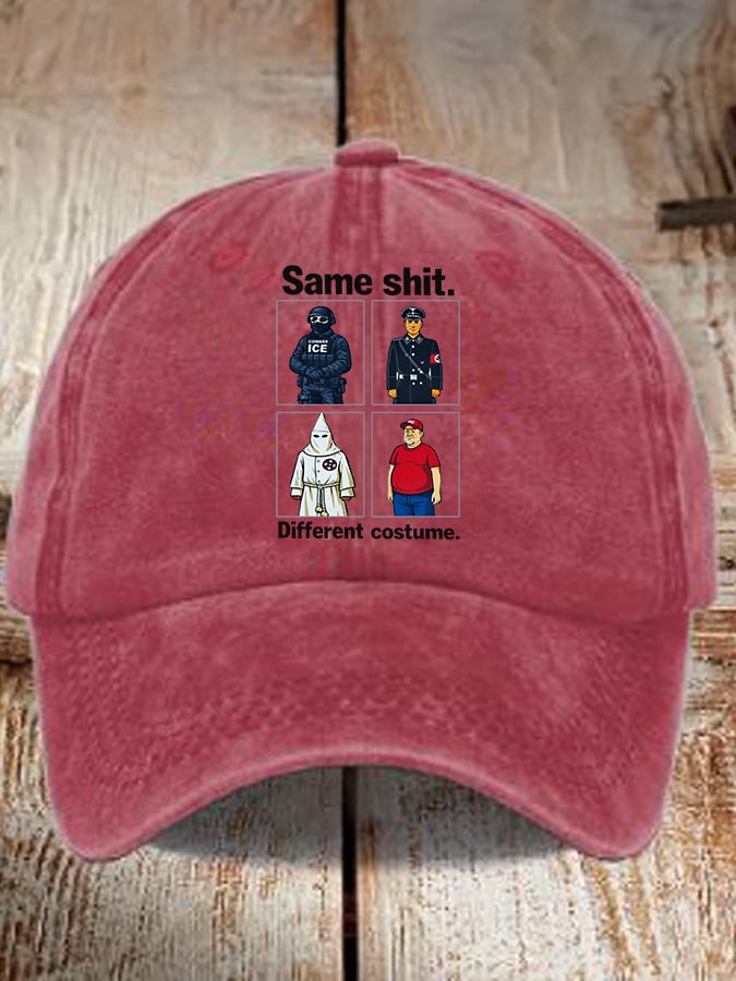 🔥Buy 3 Get 15% Off🔥Unisex Same shit Different costume Print Hat