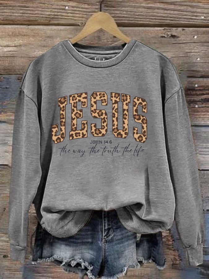 Women'S The Way The Truth The Life Sweatshirt