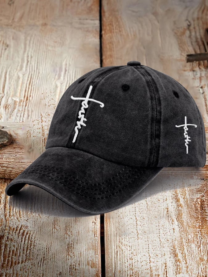 Unisex Faith Print Hat