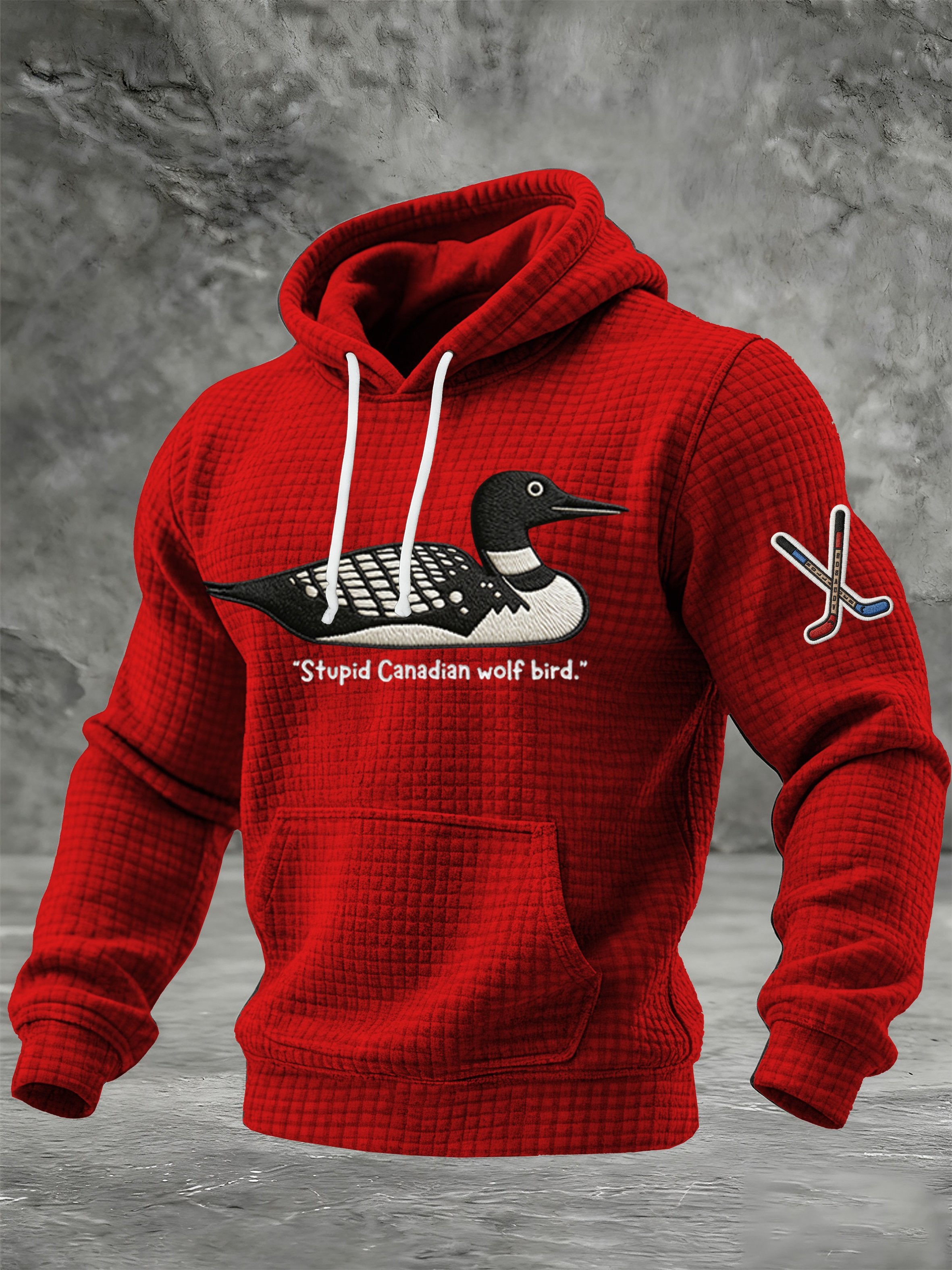Men's Hockey Romance Print Sweatshirt