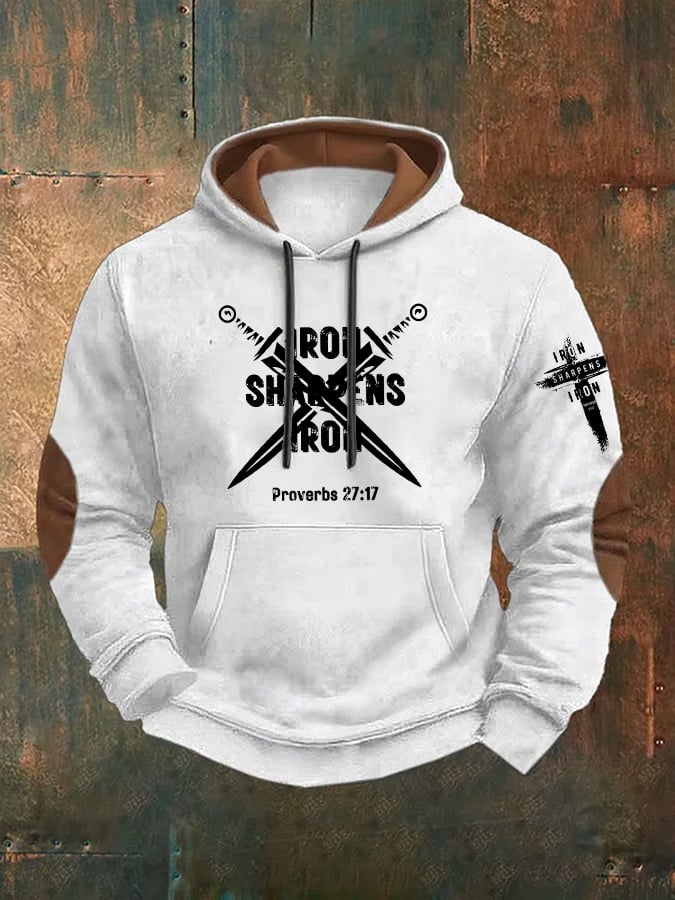 🔥Buy 3 Get 15% Off🔥Men's Iron Sharpens Iron Faith Sweatshirts