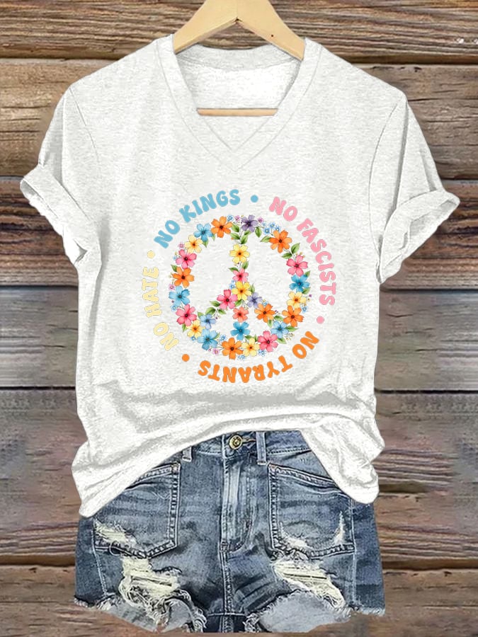 🔥Buy 3 Get 15% Off🔥Women's Casual FDT Printed Short-Sleeve T-Shirt