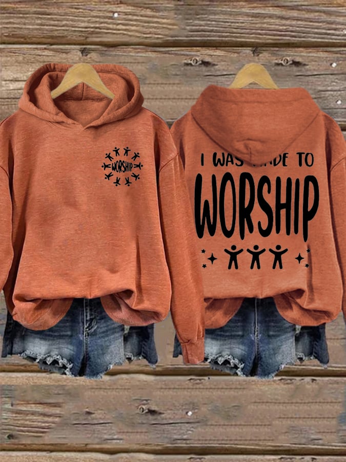 🔥Buy 3 Get 15% Off🔥Women's I Was Made To Worship Sweatshirts