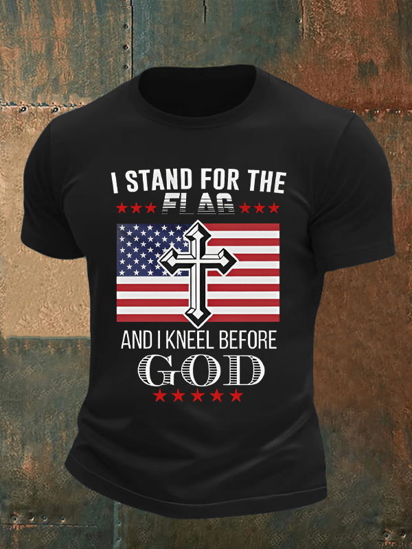 🔥Buy 3 Get 15% Off🔥Men's Faith Print T-shirt