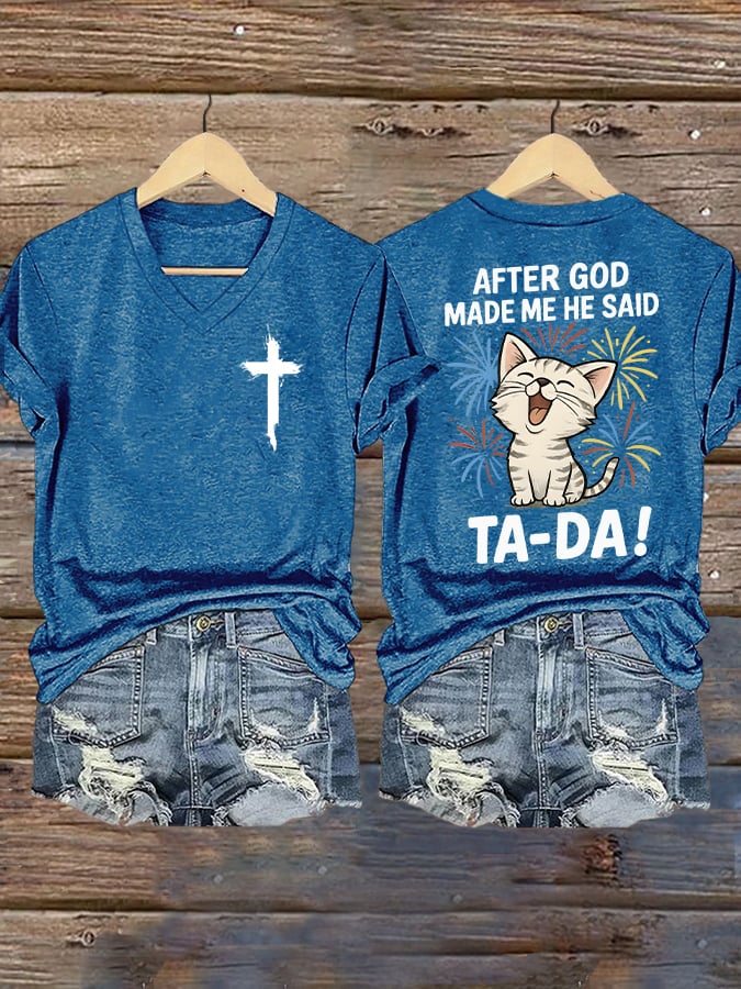 Women'S Casual Faith Short Sleeve T-Shirt