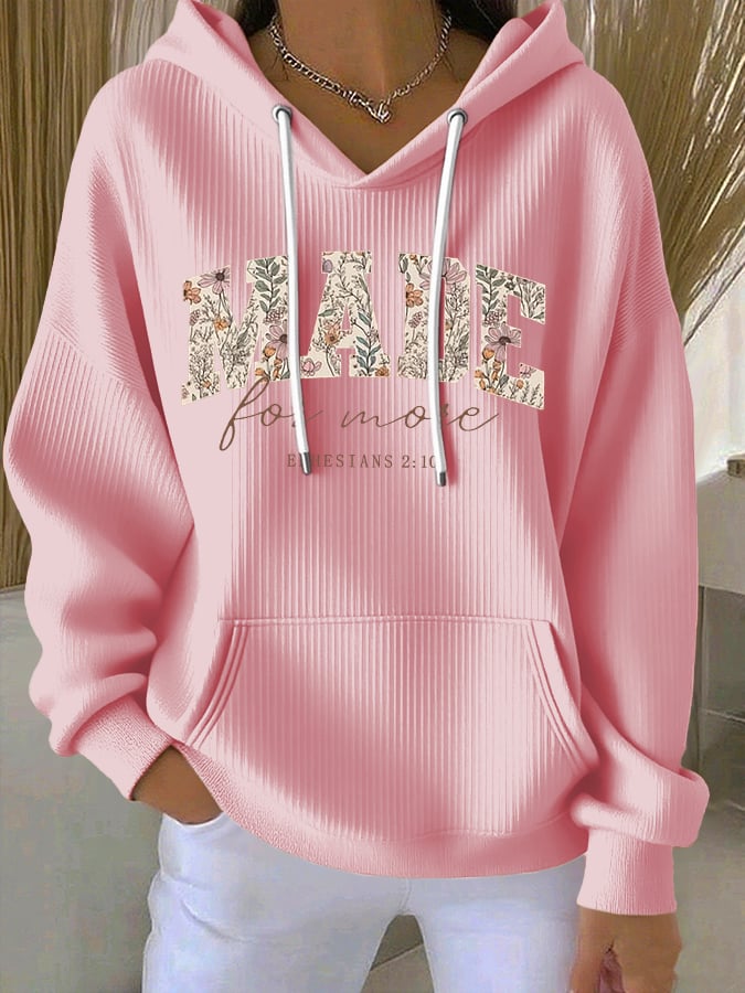 Women's Made For More Printed Hoodie