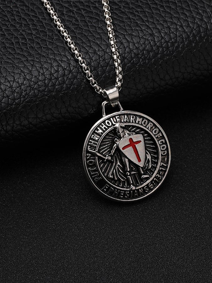 Vintage Crusader Templar Necklace