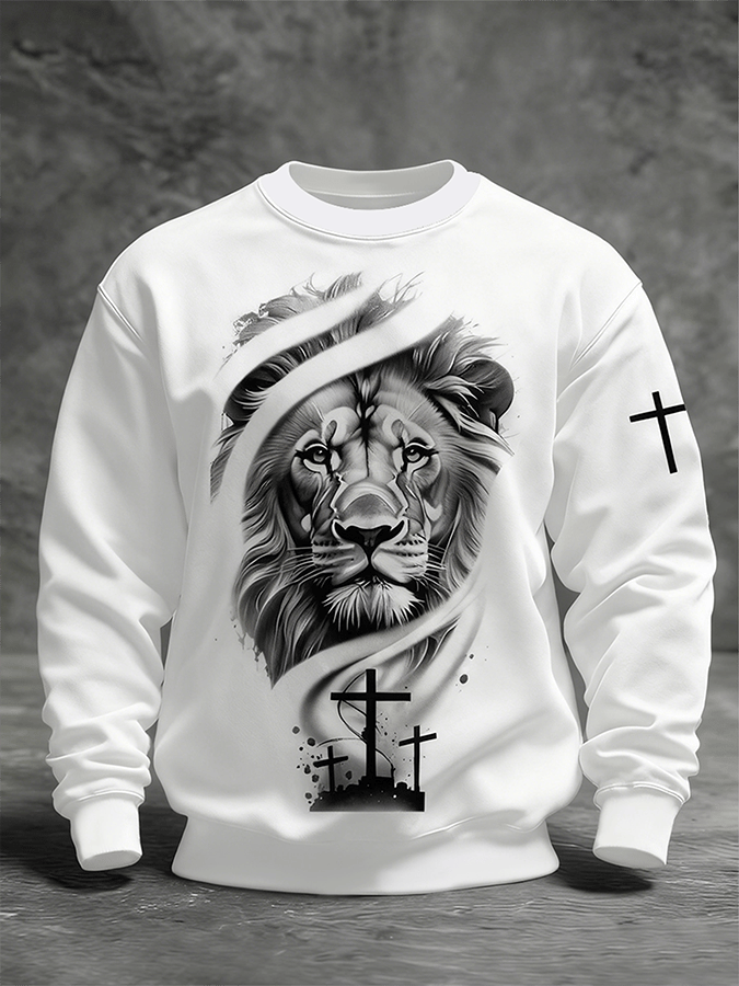 Men's Faith Crew Neck Sweatshirt