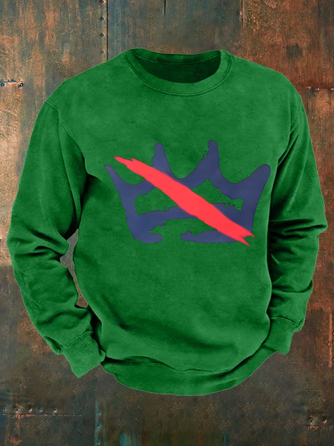 🔥Buy 3 Get 15% Off🔥Men's America has no kings print Casual Sweatshirt