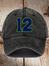 Unisex Rugby Print Hat