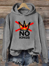 🔥Buy 3 Get 15% Off🔥Women's  America has No Kings Printed Casual Hoodies