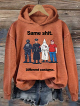 🔥Buy 3 Get 15% Off🔥Women's  Same shit Different costume  Print  Hoodie