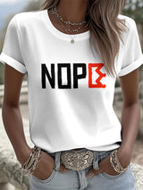 🔥Buy 3 Get 15% Off🔥Women's NO KINGS Graphic Print T-Shirt