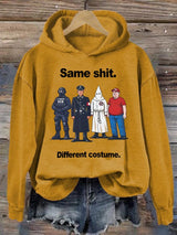 🔥Buy 3 Get 15% Off🔥Women's  Same shit Different costume  Print  Hoodie