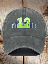 Unisex Rugby Print Hat