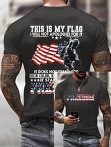 Men'S Casual Faith Print T-Shirt