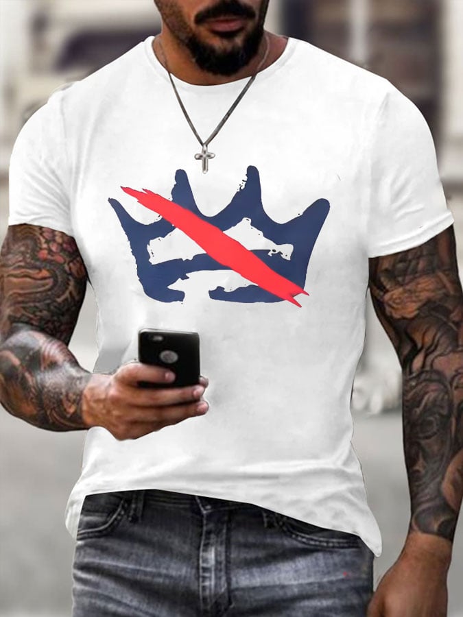 🔥Buy 3 Get 15% Off🔥Men's FDT NO KINGS printed T-shirt