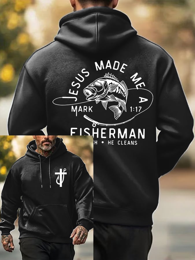 🔥Buy 3 Get 15% Off🔥Men's Faith Print Sweatshirt