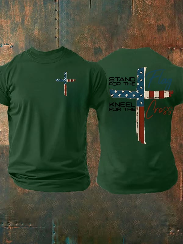 Men's  STAND FOR THE FLAG   T-Shirt