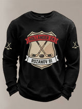 Men's Hockey Romance Waffle T-Shirt