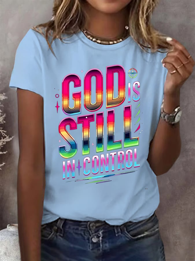 Women's Floral Christian  T-shirt